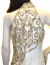 Sequined Silk Beaded Dress with Beautiful Floral Design back