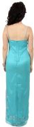 Formal Beaded Dress with Jacket and Side Slit back