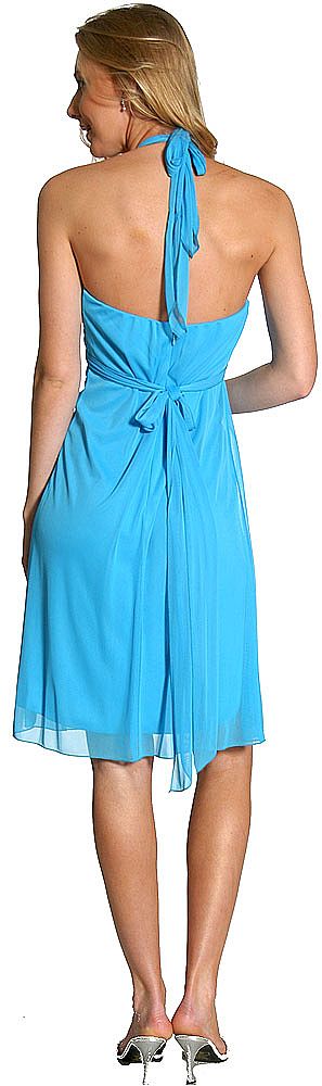 short gown with belt