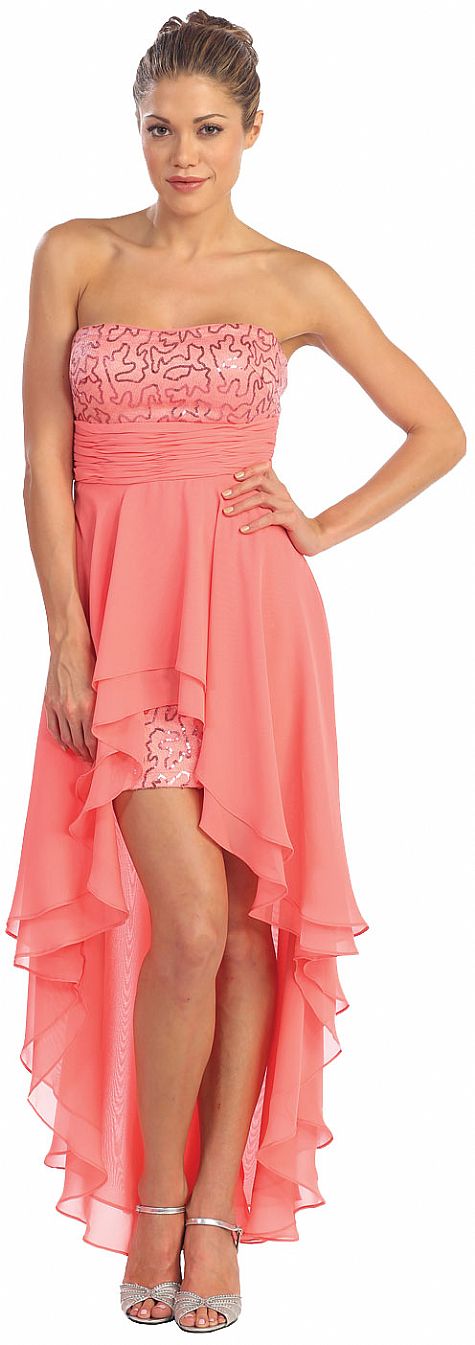 evening gown hem length