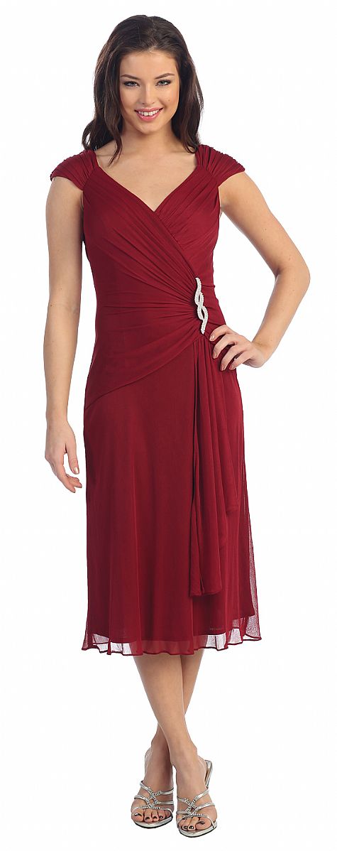 mid length cocktail dress