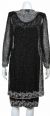 Two Piece Formal Evening Dress Set back