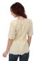 Short Sleeved Scoop Neck Blouse back