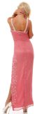 2 piece Beaded Formal Dress and Jacket back in Dusty Rose