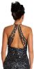 Fully Beaded Round Necked Formal Dress back