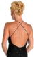 Crossed-back Beaded Long Formal Dress back