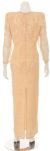 Daisy Formal Beaded Full Sleeves Gown back