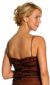 Rouched & Short Cocktail Dress back