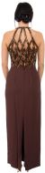 Formal Evening Dress with a Stylish Back  back