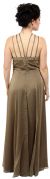Halter Neck Triple Straps A-Line Long Formal Dress back