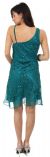 Broad Strap Short Party Dress back
