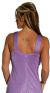Empire Cut Round Neck Formal Dress with Shirred Sash back