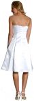 Spaghetti Strap Shirred Empire Bridesmaid Dress back