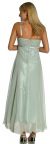 Tea Length Decorative Straps Formal Cocktail Dress back