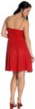 Spaghetti Strapped Chiffon Prom Dress with Waist Flower back