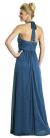 Halter Neck Empire Style Formal Bridesmaid Dress back