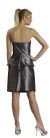 Spaghetti Strapped Pencil Shirt Dress  back