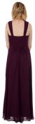 Long Formal Dress with Ruching Detail back