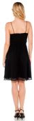 Spaghetti Short Cocktail Dress with Sequins Waist back