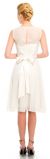 Princess Cut Sleeveless Graduation Party Dress back