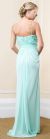 Rose Petals Bust Long Formal Evening Bridesmaid Dress back