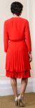 Calf Length Two Piece MOB Dress with Embellished Jacket back