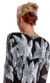 Multi Floral Long Formal Evening Gown back