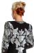 Multi Floral Handbeaded Formal Evening Dress back