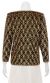Patterned Leaves Beaded Design Long Jacket back