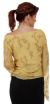 Loose Fitting Formal Beaded Blouse back
