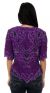 Rain and Flares Hand Beaded/Sequined Blouse back