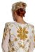 Hand Beaded Full Length Formal Dress back