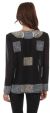 Boxy Beading Full Sleeves Short Sheer Jacket back