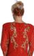 Full Length Beaded Formal Dress back