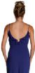 Glittered Bottom Long Formal Dress back