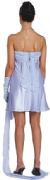 Valance Style Short Party Dress back
