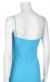 Spaghetti Strap Asymmetric Dress with Floral Design back