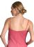 Asymmetric Diamond Brooch Formal Dress back