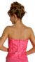 Strapless Princess Cut Two Piece Formal Party Dress back