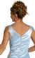 Brooch Applique Formal Prom Dress back