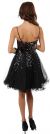 Spaghetti Straps Sweetheart Neck Short Party Prom Dress  back