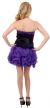 Multi Detailed Bubble Prom Dress back