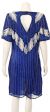 Fully Beaded Knee Length Cocktail Dress back