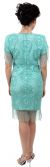 Fringed Fully Beaded Short Gown back