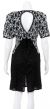 Night Sheels Hand Beaded Short Dress back