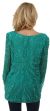 Round Neck Artistic Sequins Pattern Long Blouse back