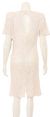 Knee Length Fully Sequined Cocktail Dress back