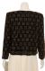 Checkered Pattern Sequin Beaded Jacket back