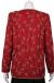 Floral Linked Gold Border Hem Jacket  back