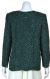 Round Neck Full Sleeves Beaded Jacket back in Hunter Green